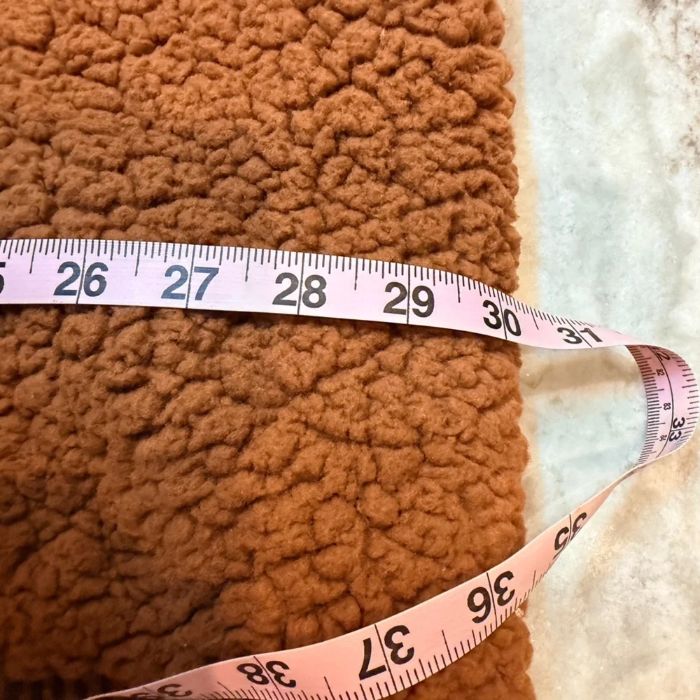 Altar’d State Teddy Infinity Scarf Brown Sherpa Cozy NWT